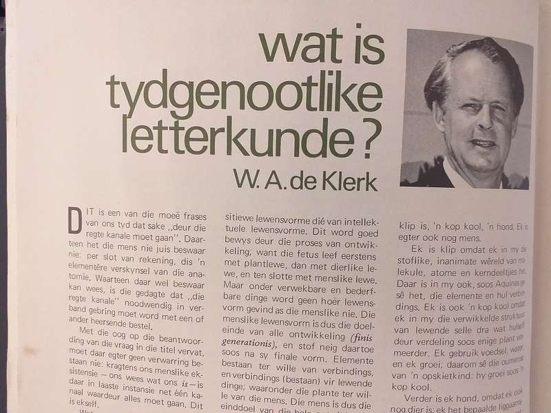 Lantern Tydskrif Magazine Jun 1969 vol 18 nr 4
