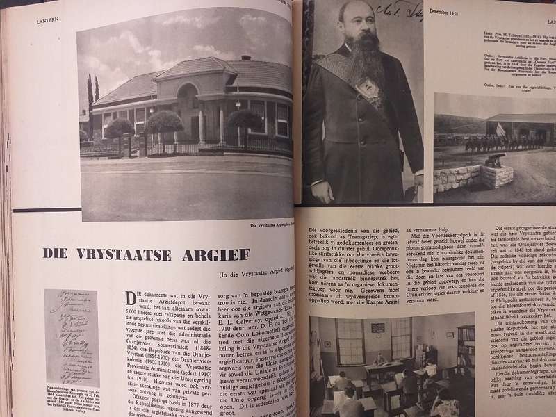 Lantern Tydskrif Magazine Oct-Des 1958 vol 8 nr 2