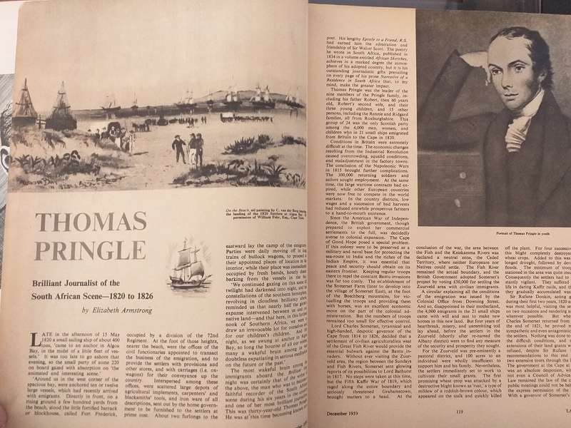 Lantern Tydskrif Magazine Okt Des 1959 vol 9 nr 2