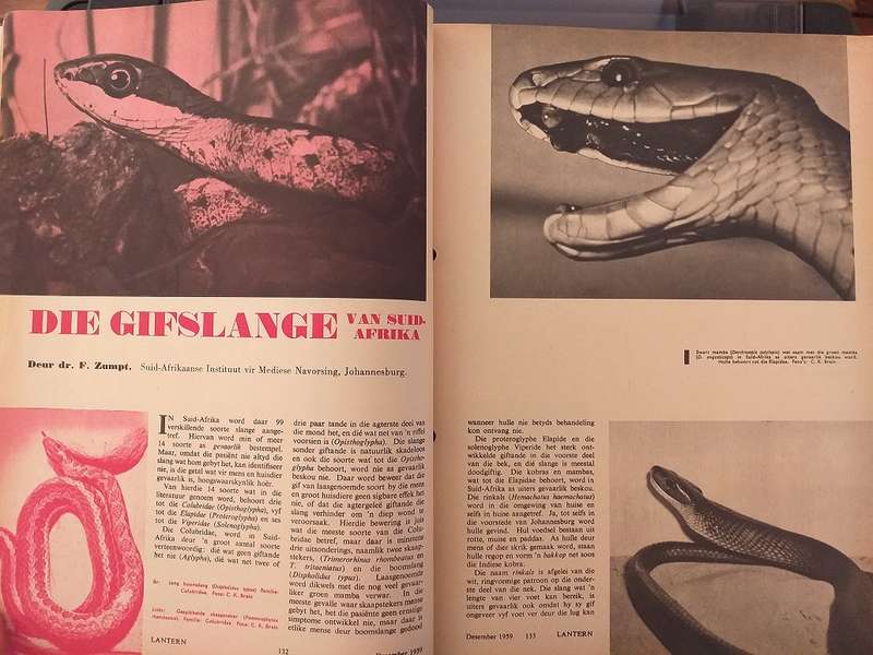 Lantern Tydskrif Magazine Okt Des 1959 vol 9 nr 2