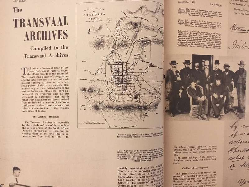 Lantern Tydskrif Magazine Okt Des 1959 vol 9 nr 2