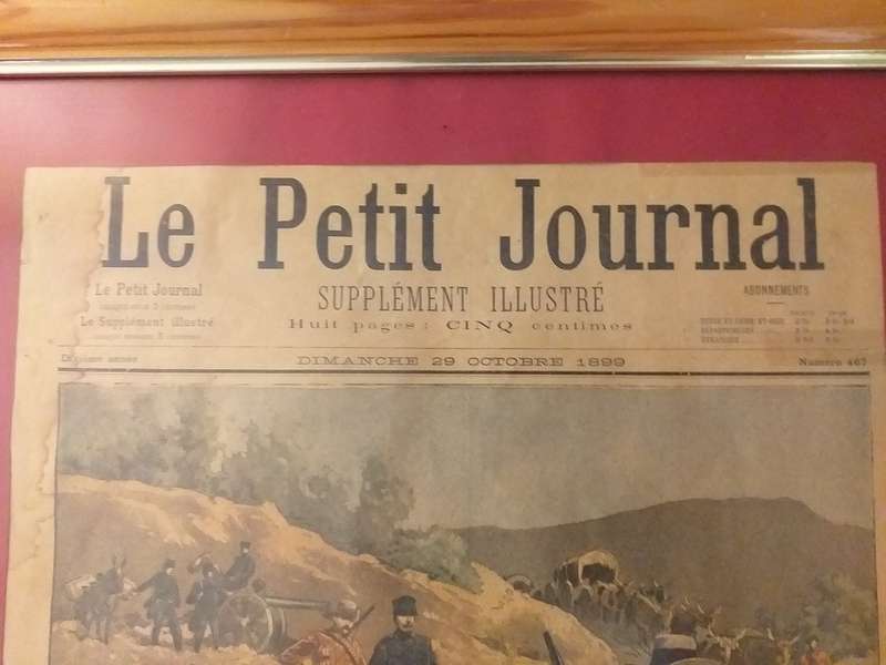 Framed Le Petit Journal 29 Oct 1900 - The First English Prisoners