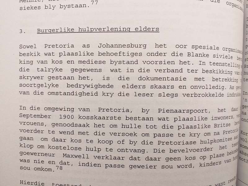 Die lotgevalle van die burgerlike bevolking tydens die Anglo Boereoorlog (Staatsargief) Vyf Volumes