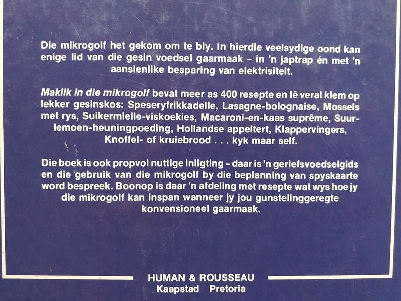 Maklik in die mikrogolf (Val Collins) *** LEES OF GEBRUIKSKOPIE ***