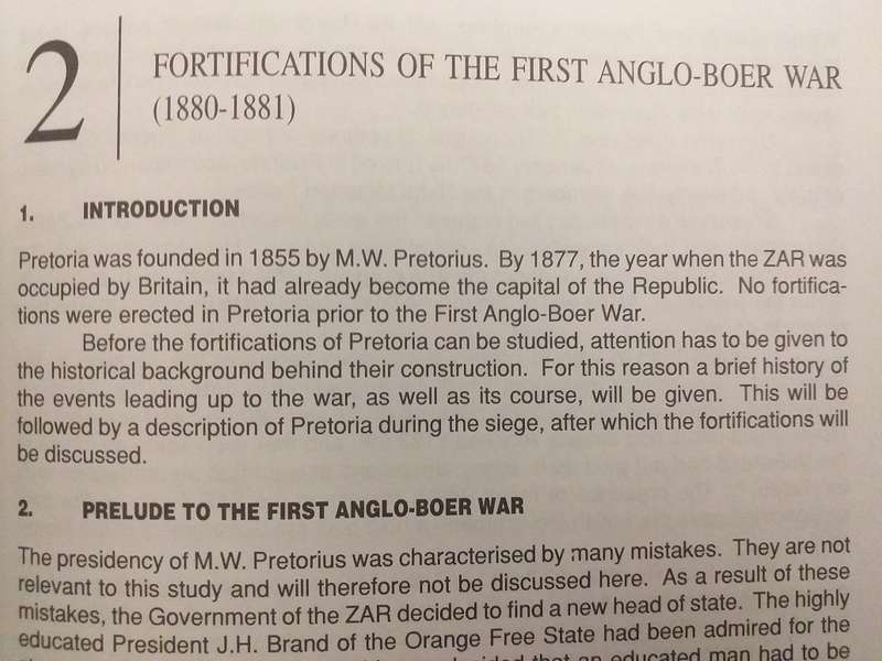 The Military Fortifications of Pretoria 1899-1902 (Anton van Vollenhoven) SIGNED