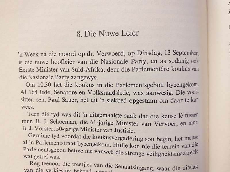 Die moord op Dr Verwoerd (JJJ Scholtz)