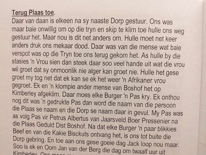 My Ballingskap na Indie Anglo Boereoorlog (PA van Jaarsveld)