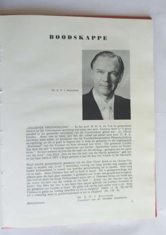Eeufeesgedenkboek NG Gemeente Lindley 1876-1976