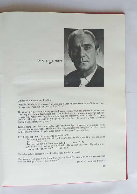 Eeufeesgedenkboek NG Gemeente Lindley 1876-1976