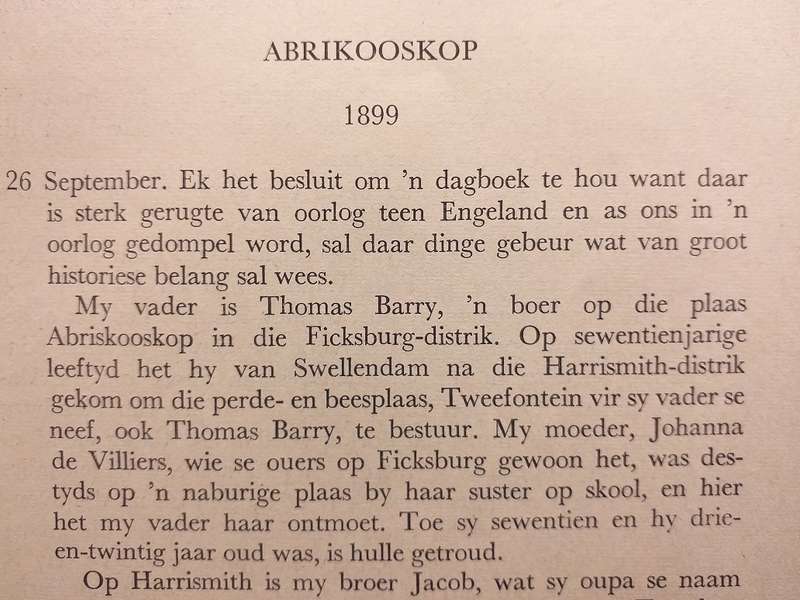 Ons Japie (Dagboek van Anna Barry 1899-1902)