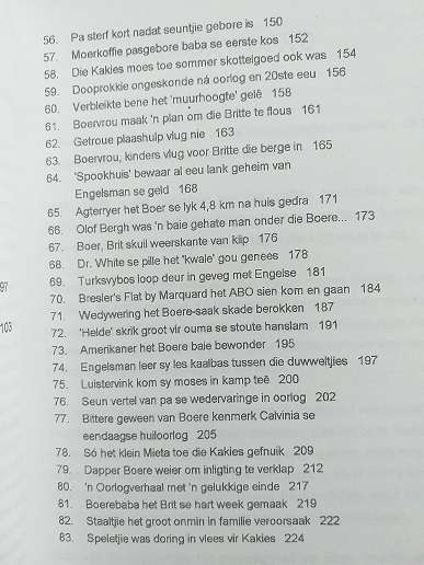 Ons lesers vertel Dele 1 en 2 (Anglo Boereoorlog)
