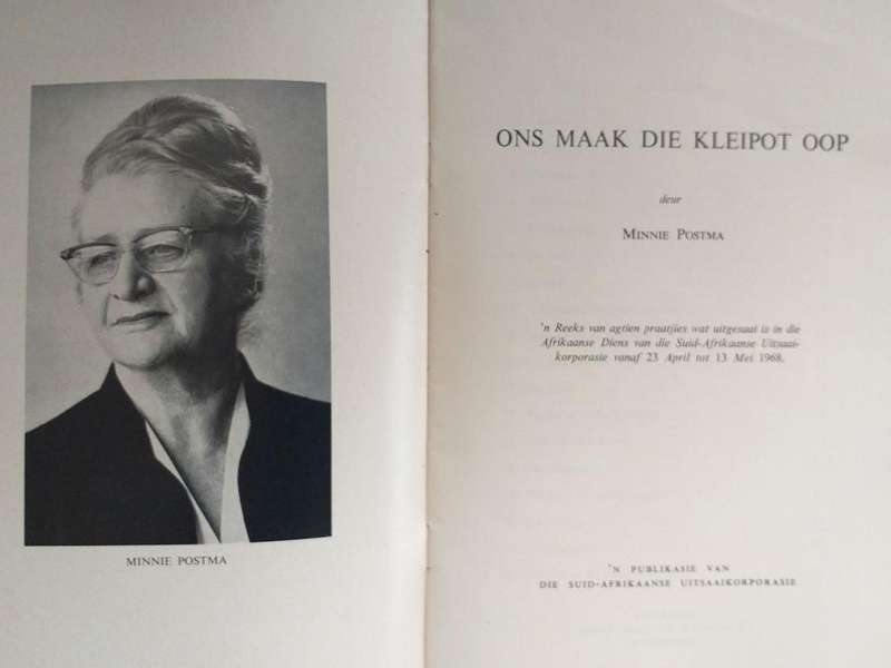 Ons maak die kleipot oop (Minnie Postma) SAUK Publikasie