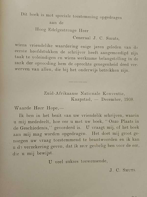 Onze Plaats in de Geschiedenis door GD Hope
