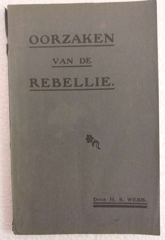 Oorzaken van de Rebellie door HS Webb