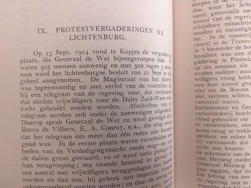 Oorzaken van de Rebellie door HS Webb