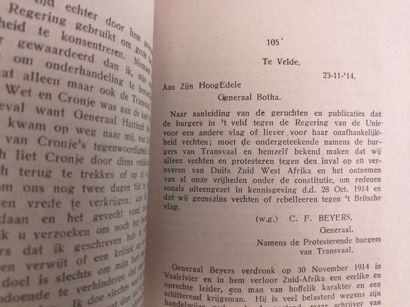 Oorzaken van de Rebellie door HS Webb
