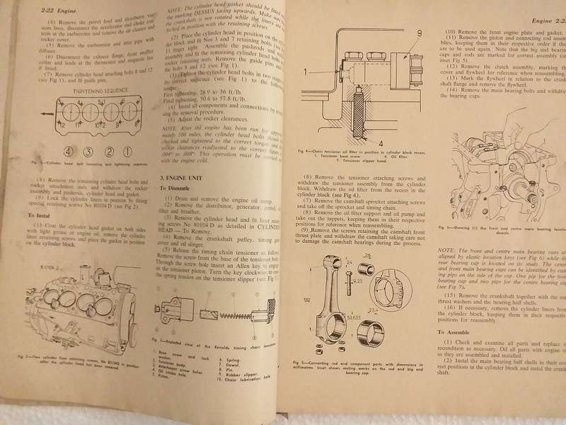 Peugeot 403, 403B and 404 Workshop manual *** READING COPY ***