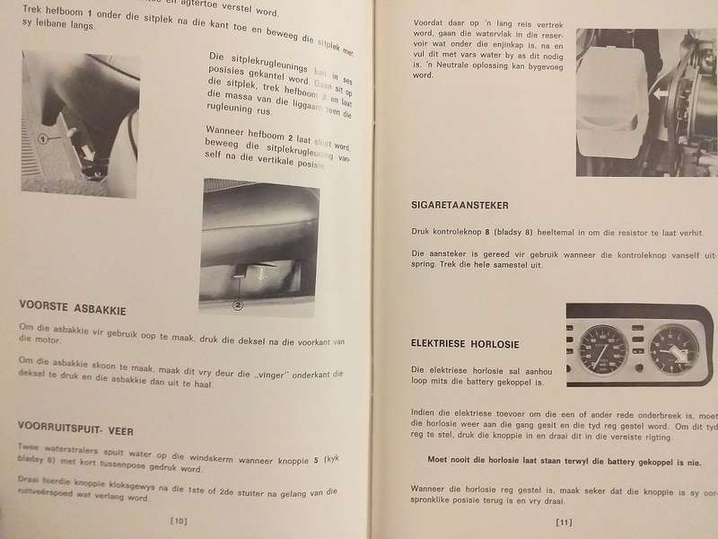 Peugeot 404 Sedan Instruksiehandleiding / Instruction manual
