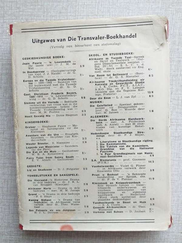 Die Rebellie 1914-1915 (GD Scholtz)