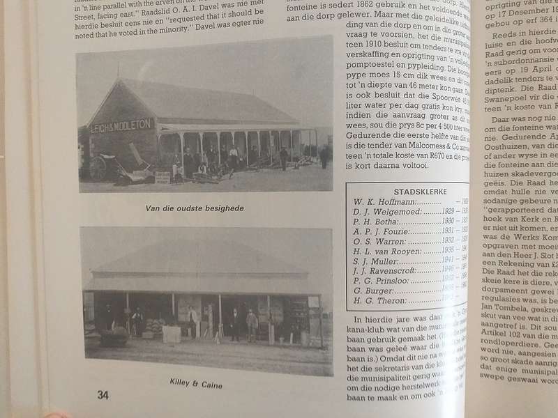 Reitz Eeufeesgedenkboek 1889-1989 (Dr HB Koen)