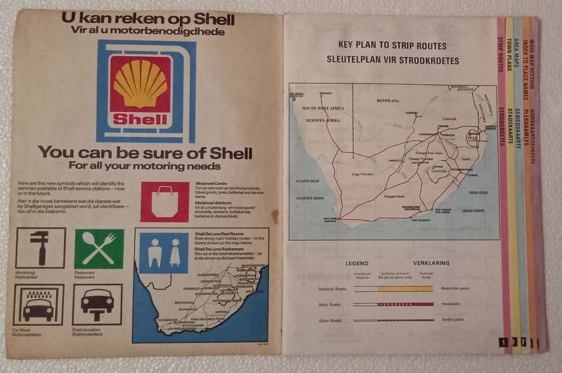 Road atlas of Southern Africa / Padatlas van Suidelike Afrika