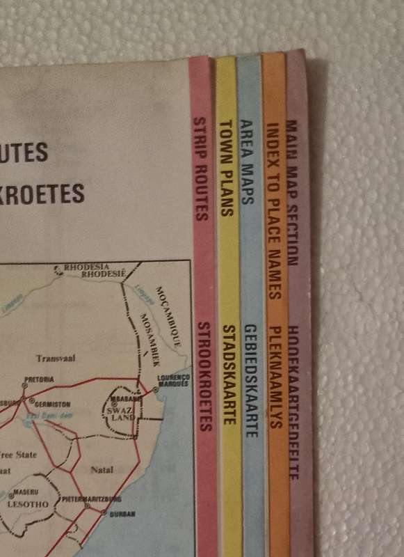 Road atlas of Southern Africa / Padatlas van Suidelike Afrika