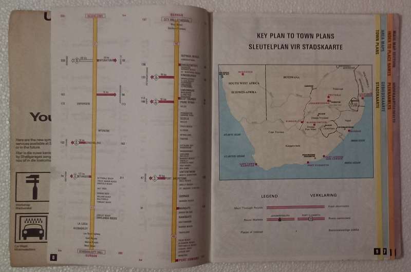 Road atlas of Southern Africa / Padatlas van Suidelike Afrika
