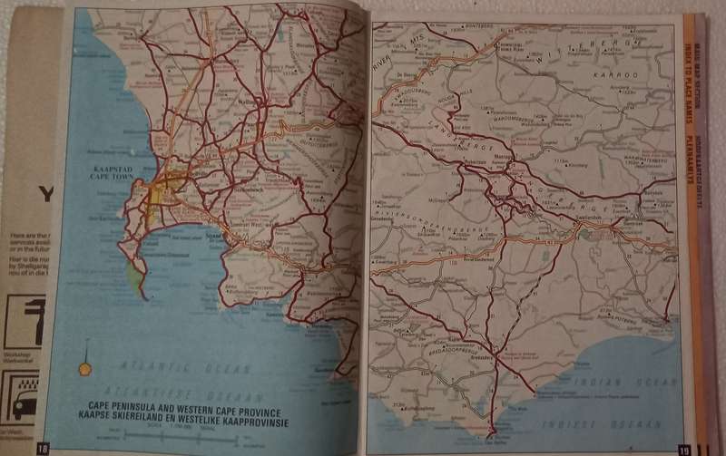 Road atlas of Southern Africa / Padatlas van Suidelike Afrika