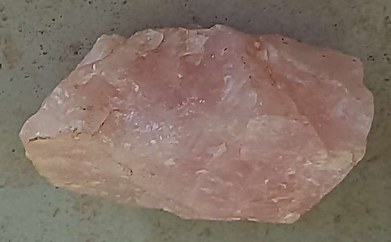 Rose quartz approx 45mm x 45mm x 75mm