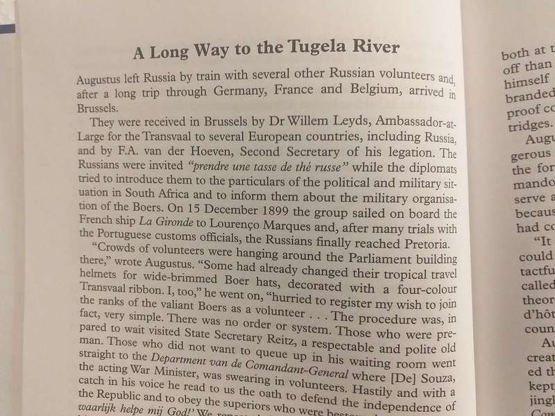 The Russians and the Anglo Boer War (A Davidson & I Filatova)