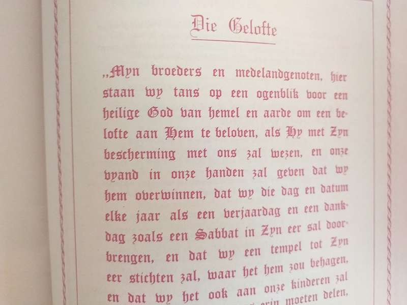 Sentrale Voortrekker Eeufees 1838-1938 Pretoria 14-16 Desember 1938