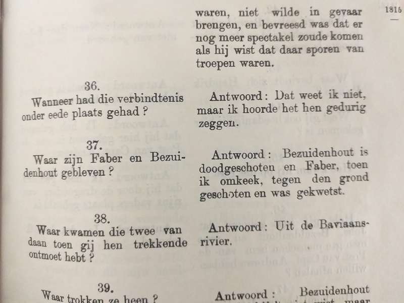 Slachtersnek 1815 door HCV Leibbrandt (1902)