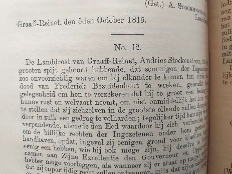 Slachtersnek 1815 door HCV Leibbrandt (1902)