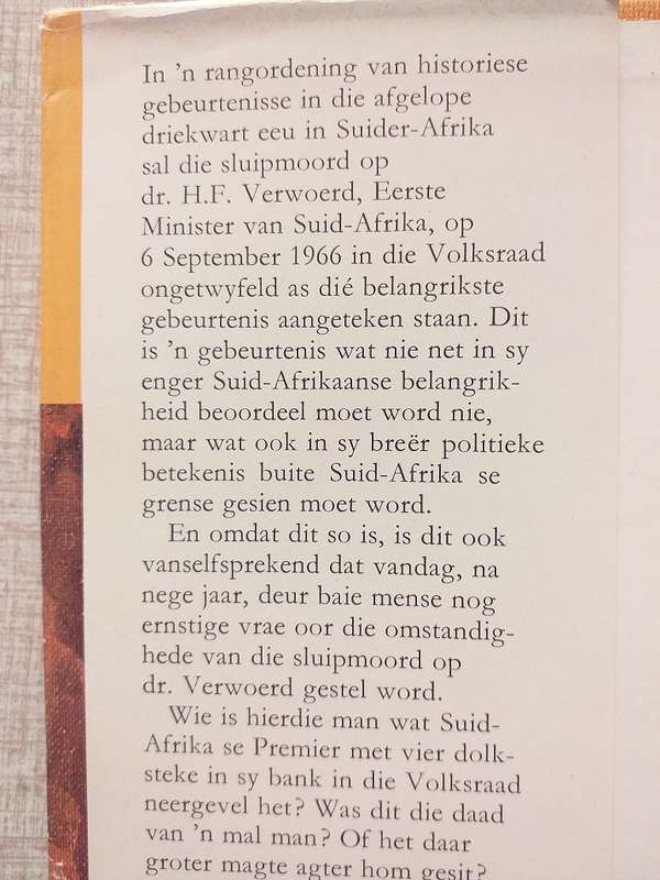 Die sluipmoord op Dr Verwoerd (BM Schoeman)