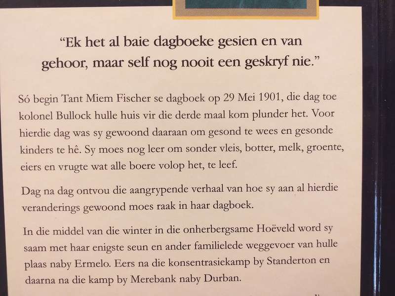 Tant Miem Fischer se kampdagboek (Anglo Boereoorlog)
