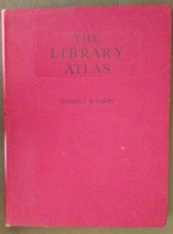 The Library Atlas (Goodall & Darby) LARGE BOOK 1947