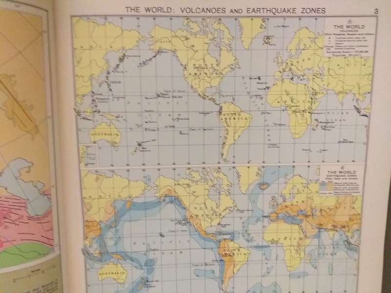 The Library Atlas (Goodall & Darby) LARGE BOOK 1947