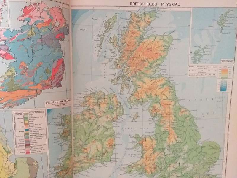 The Library Atlas (Goodall & Darby) LARGE BOOK 1947