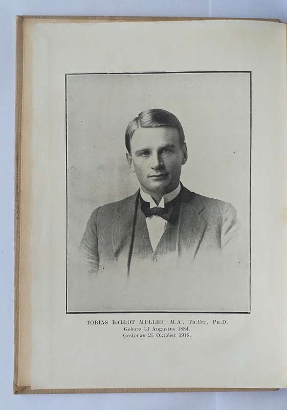 Tobie Muller 'n Inspirasie vir jong Suid Afrika (1925)