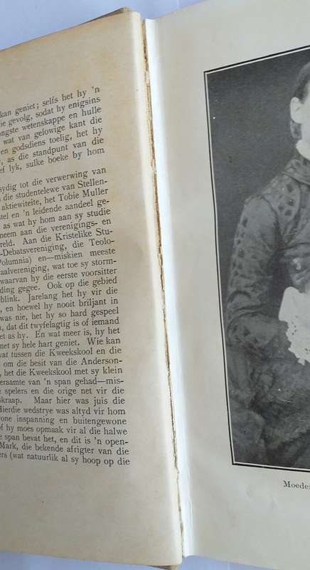 Tobie Muller 'n Inspirasie vir jong Suid Afrika (1925)