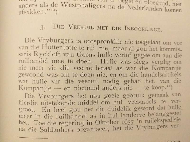 Die Trekboer in die geskiedenis van die Kaapkolonie (Dr PJ van der Merwe) Ons geskiedenis serie