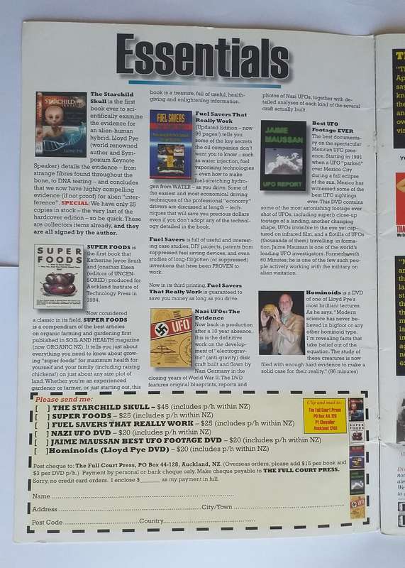 Uncensored Magazine dated Sept-Dec 2009 Is the government planning to force you to have a vaccine?
