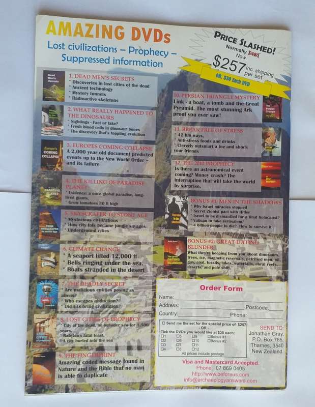 Uncensored Magazine dated Sept-Dec 2009 Is the government planning to force you to have a vaccine?