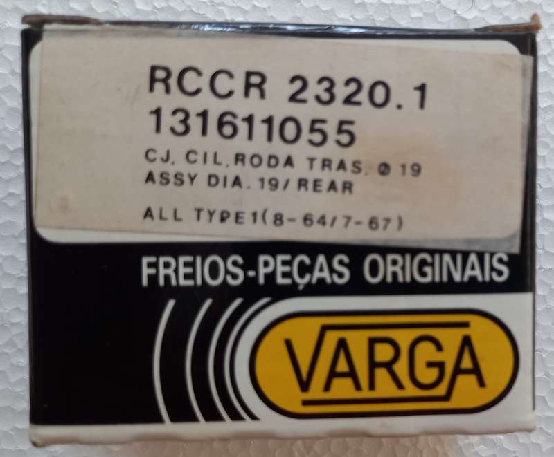 Volkswagen VW Beetle rear brake cylinder diameter 19mm (Made in Brazil) NEW OLD STOCK