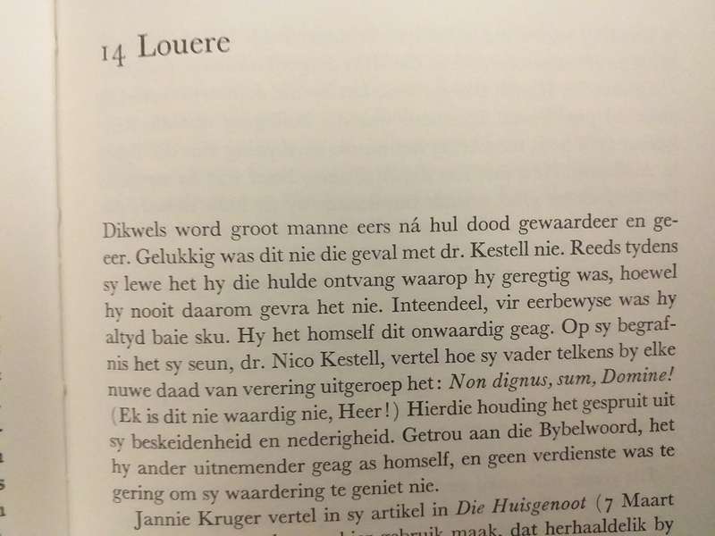 Vader Kestell Lewenskets deur Dr JD Kestell deur PJ Nienaber