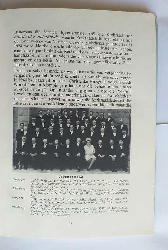 Vesting vir Vrede NG Gemeente Vredefort 1882-1982 (Dr IL Ferreira)