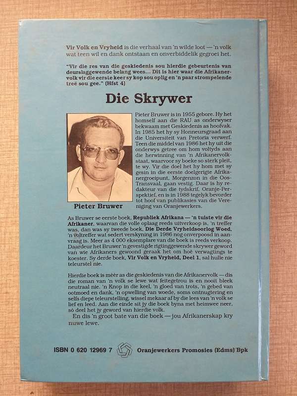 Vir volk en vryheid (PF Bruwer)