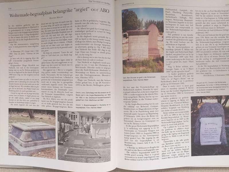 Vir Vryheid en vir Reg Anglo Boereoorlog gedenkboek (Red Van Bart & Scholtz)