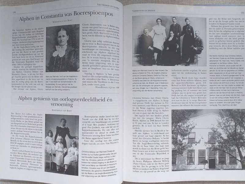 Vir Vryheid en vir Reg Anglo Boereoorlog gedenkboek (Red Van Bart & Scholtz)