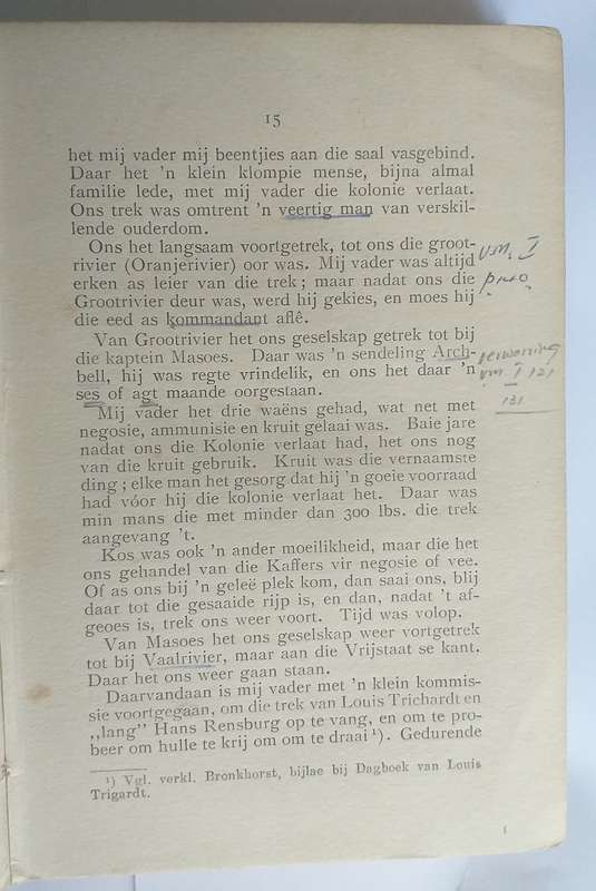 Voortrekkermense III Die Burgerleeskring (Dr Gustav Preller) *** LEESKOPIE ***